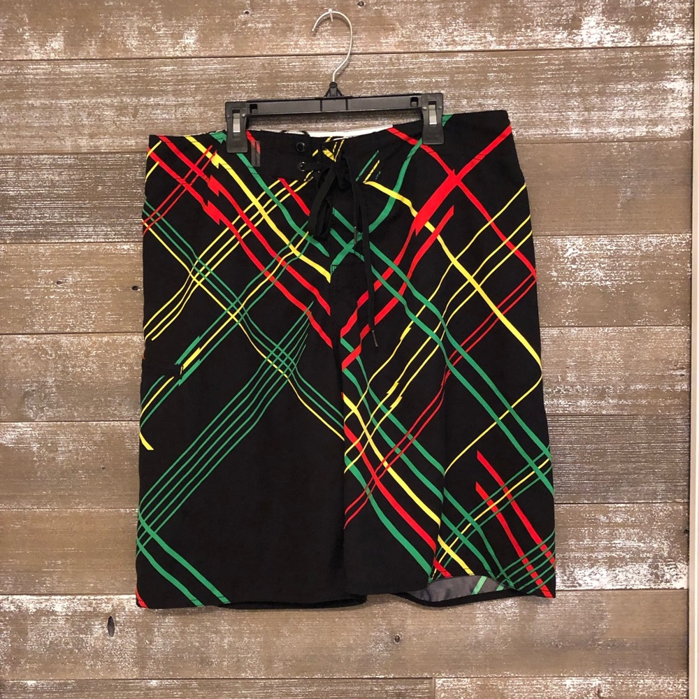 Ron Jon Surf Shop Swim Trunks-size 33